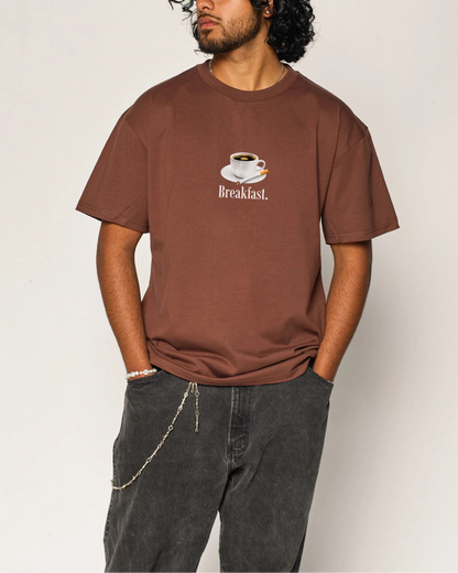 Breakfast Coffee T-Shirt – side view
