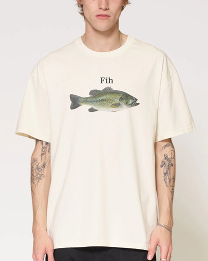 Fih T-Shirt – Natural colorway front view