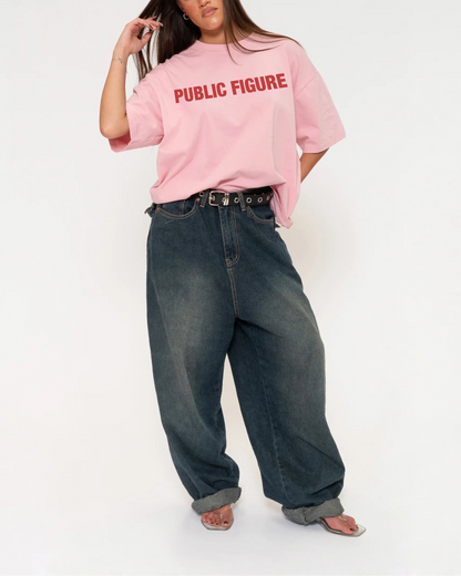 Public Figure Boxy Crop Tee