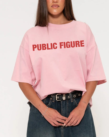 Public Figure Boxy Crop Tee
